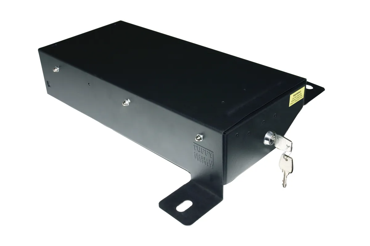 Front Passenger Side Underseat Drawer - '07-18 Wrangler JK 4-Door; '07-11 Wrangler JK 2-Door w/o Flip Seat (Black; Standard Key) product image