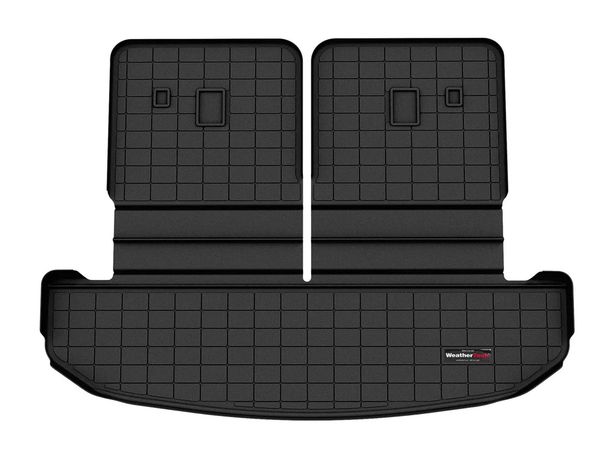 Cargo Liner; Black; Behind 3rd Row Seating; w/Seatback; product image
