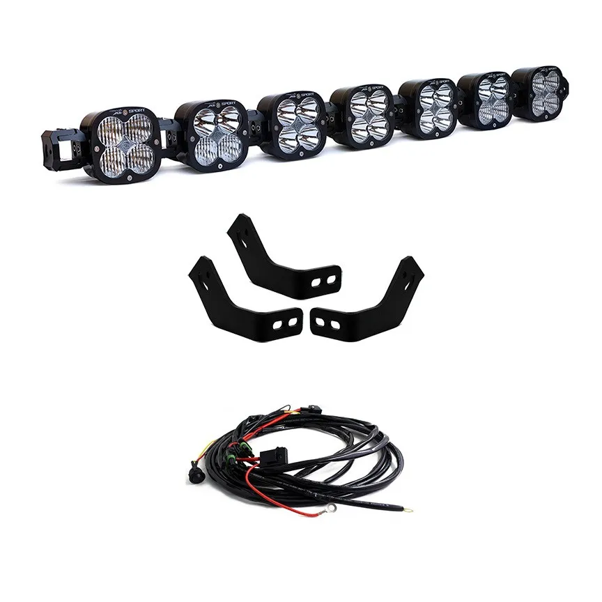 Baja Designs 447745 Toyota 7XL Linkable Roof Light Bar Kit For Prinsu Rack product image