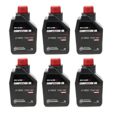 Motul Nismo Competition Oil 75w140 Case 6 x 1 Liter
