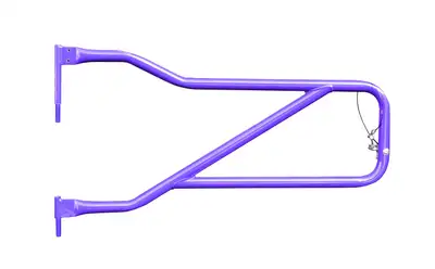 Steinjager Steinjäger Doors Wrangler JL 2018 to Present Trail, Tubular Style Front Doors Sinbad Purple