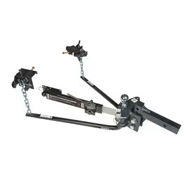 Husky Towing Husky Towing 31995 Round Bar 600 LB Tongue Weight Includes Shank With 2 Ball & Sway Control Pack