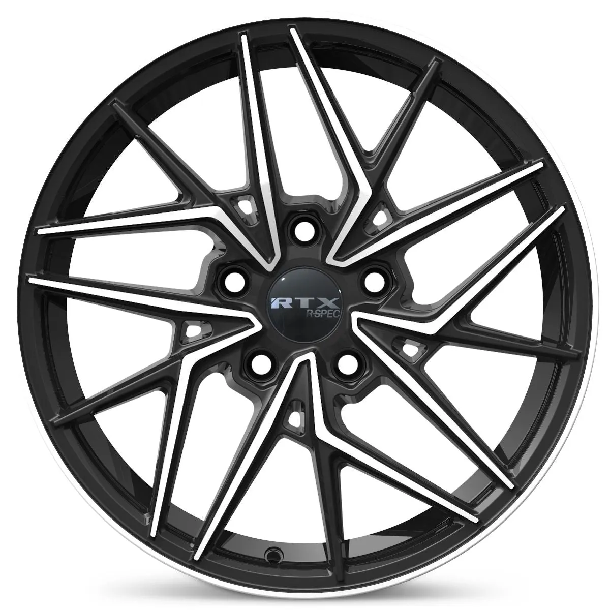 RTX Wheels Rs11 17x7 5x114.3 Et42 Cb73.1 Gloss Black Machined