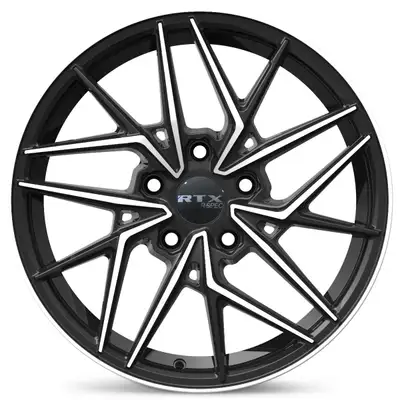 RTX Wheels Rs11 17x7 5x114.3 Et42 Cb73.1 Gloss Black Machined
