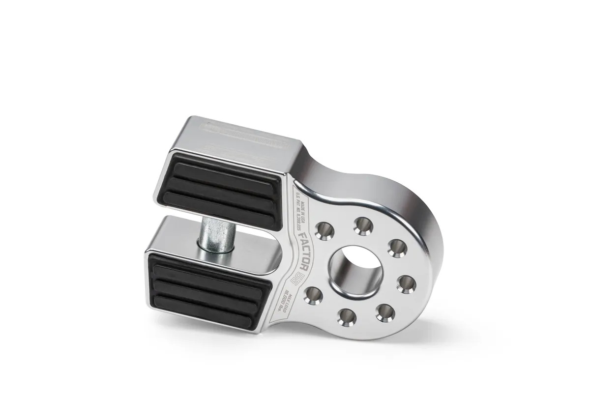 Factor 55 00050-05 Flatlink Winch Shackle Mount -- Silver product image