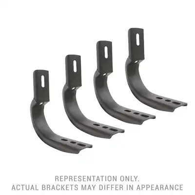 Go Rhino Go Rhino 6844995 - OE Xtreme Side Steps - Mounting Brackets Only -Textured Black