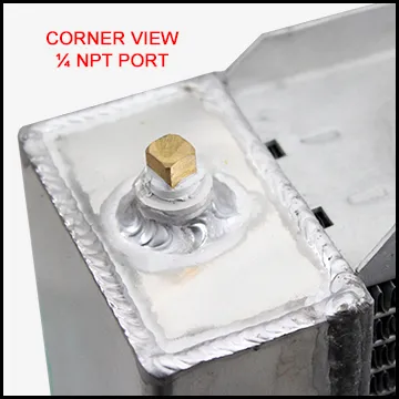 Custom Aluminum Radiator Kit 19 x 31 Three Row product image