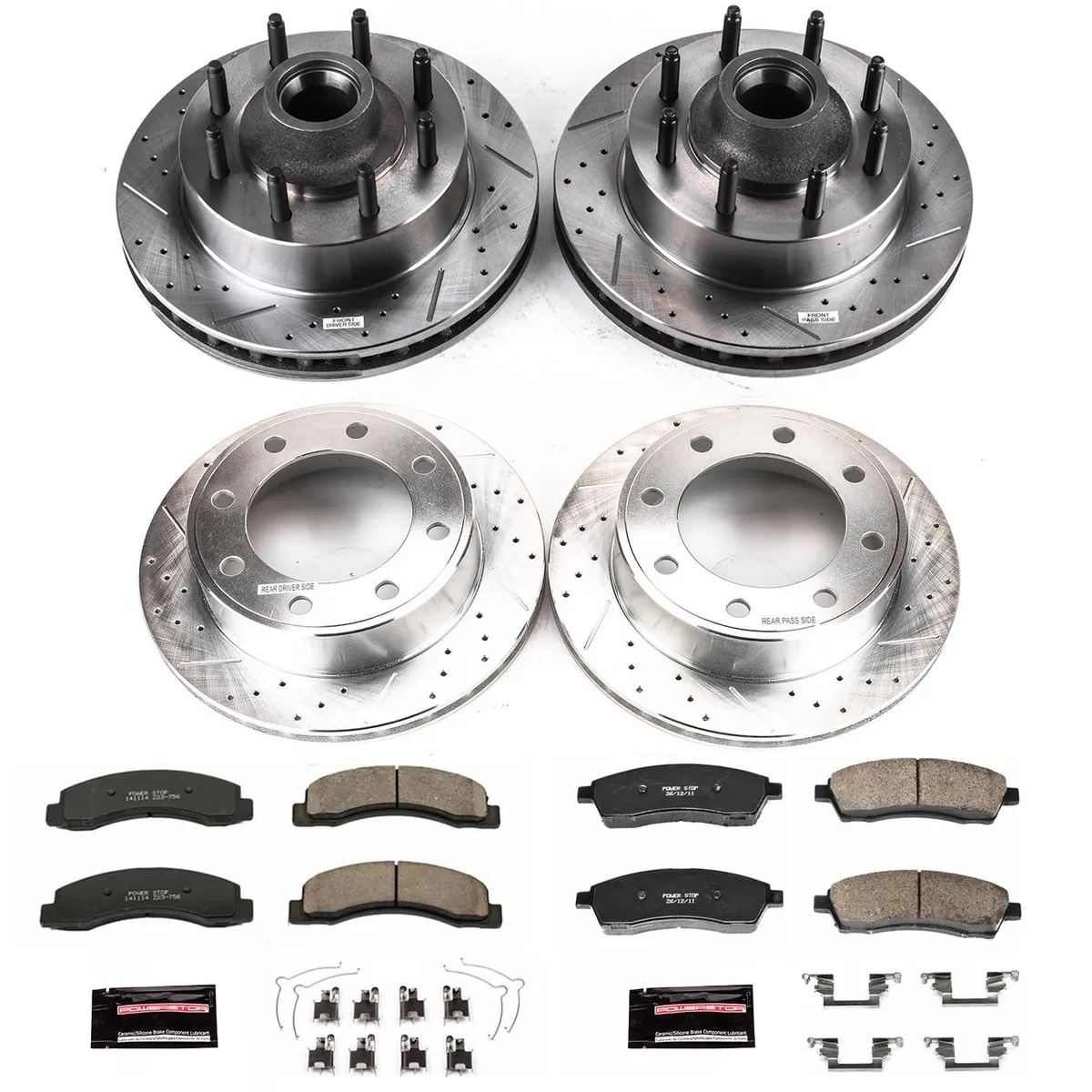 Z23 Evolution Brake Kit fr 2003-2005 Ford Excursion 2003-2004 Ford F-250 Super Duty Pickup 2WD 2003- product image