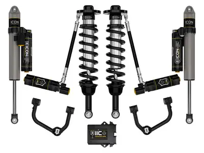 ICON Vehicle Dynamics ICON 2021-2025 Ford F-150 4WD, 2.75-3.5" Lift, Stage 5 Suspension System, Tubular