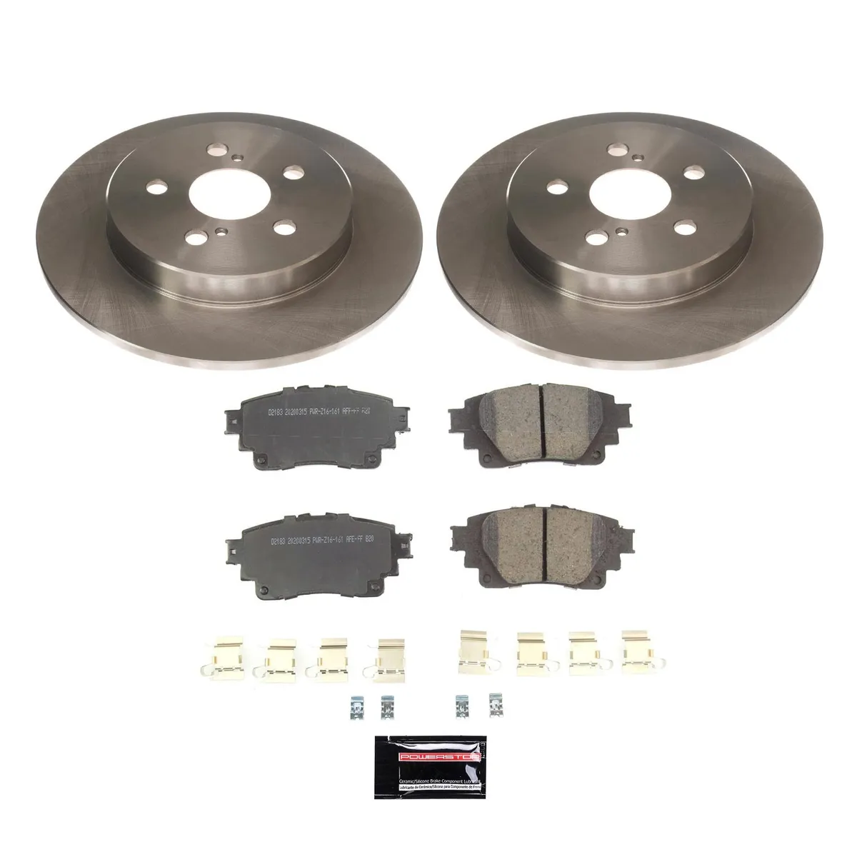 Z17 Direct Replacement Kit: Rotors; Ceramic Pads W/Hardware product image