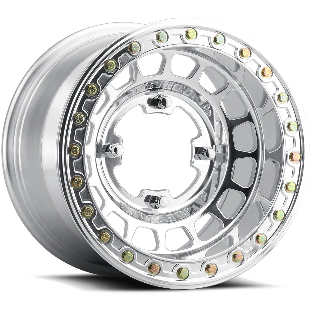 MR413 Beadlock 15x7 5 2 38mm Offset 6x5.5 78.3mm Centerbore Polished w BH-H24100 product image