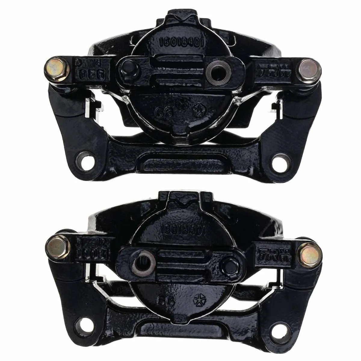Blk Caliper Pair w/ Brkt Jeep Liberty 2008-12, Jeep Wrangler 2007-17, Jeep Wrangler JK 2018 - Front product image