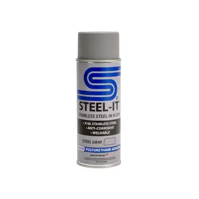 STEEL-IT Steel Gray Polyurethane 12oz Spray Can