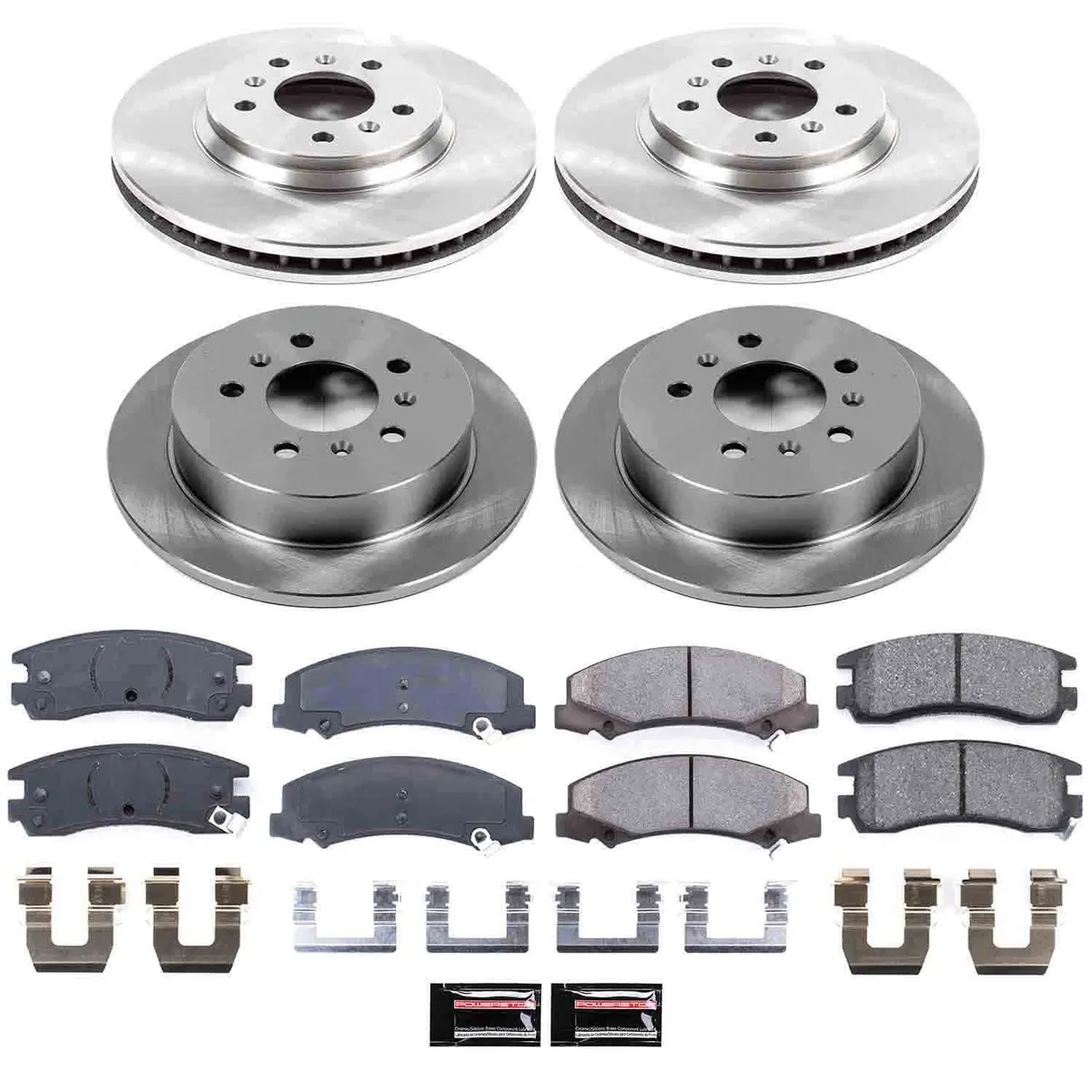 Autospecialty Brake Kit fr 2006-2010 Chevy Impala 2006-2007 Chevy Monte Carlo product image