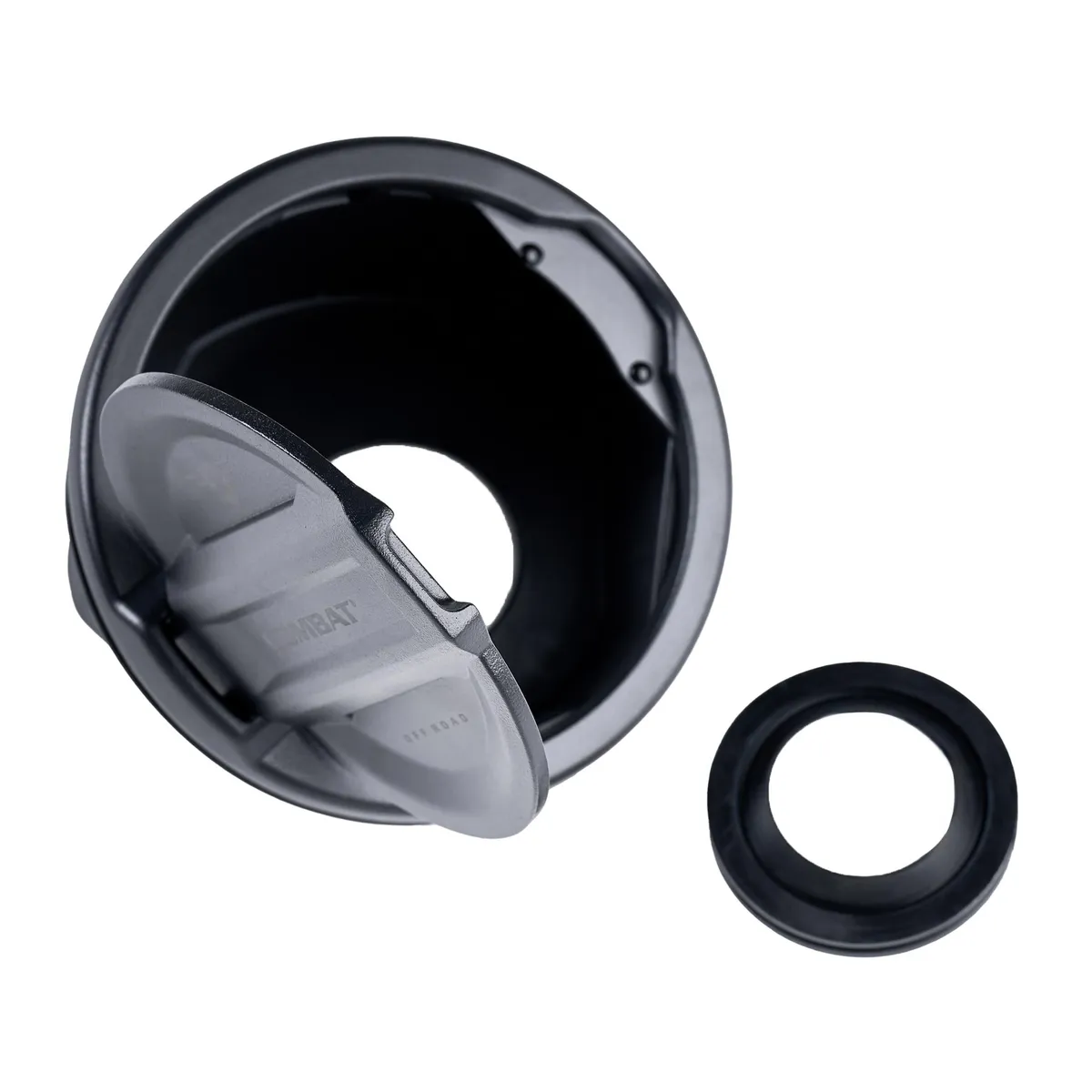 Combat Off Road Fuel Door Cover - Black Satin - JL product image