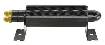 Derale 2 Pass 8 Series 7000 Copper/Aluminum Cooler with Mount Brackets, -6AN