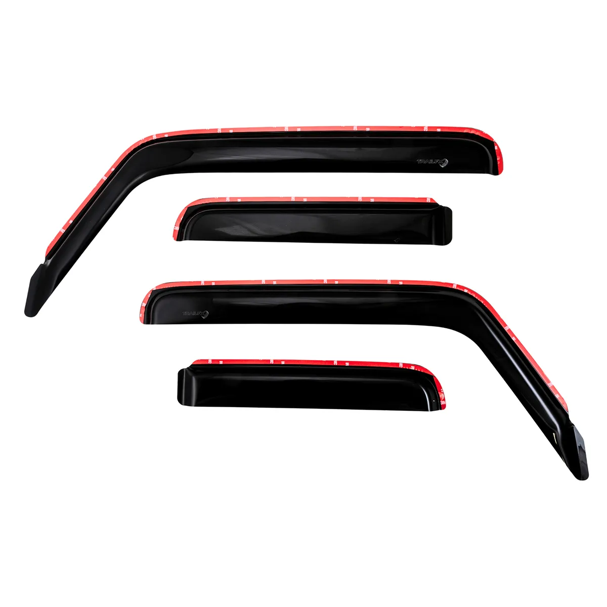 TrailFX Tfx Inchannel Wndw Vents Smoke 4pc