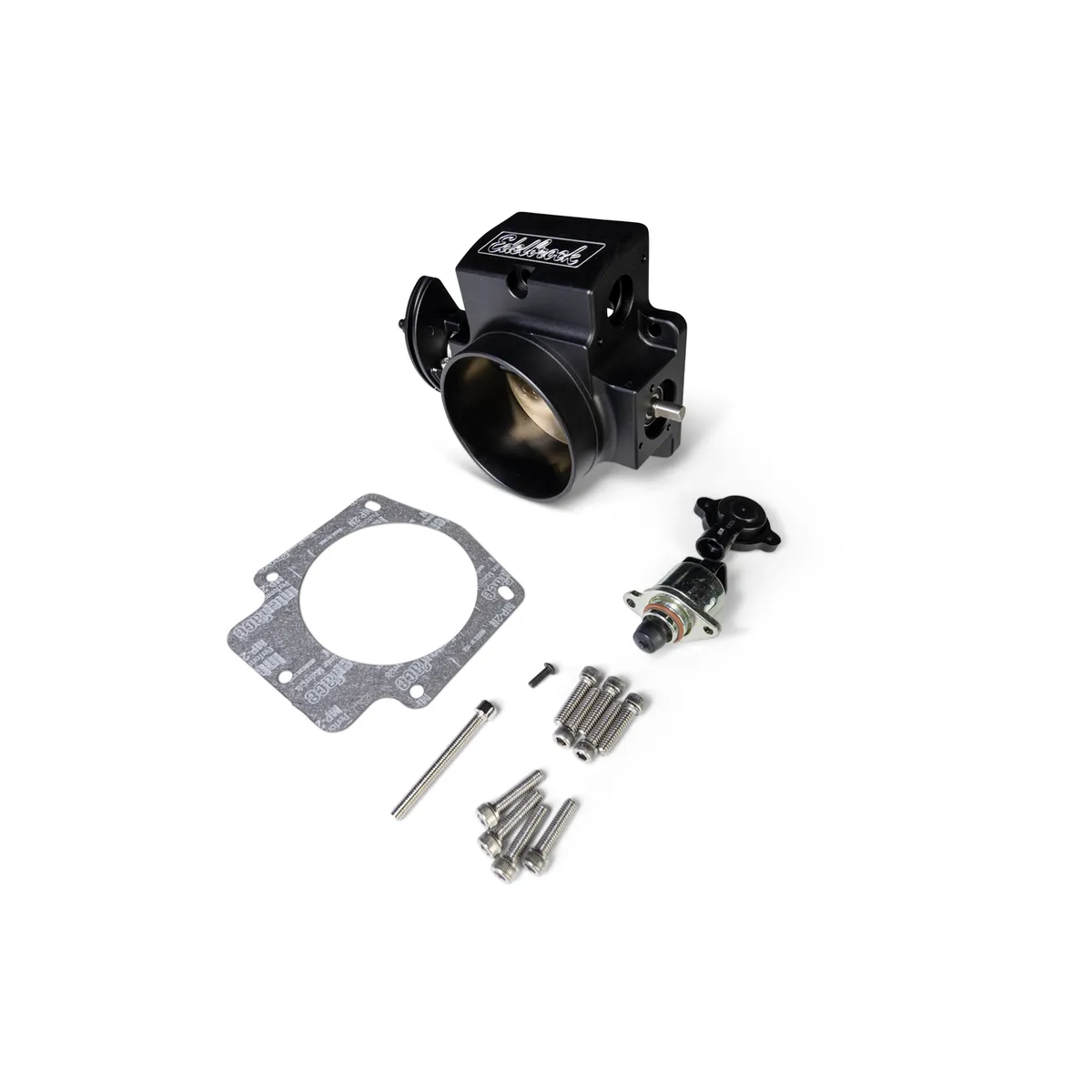 Edelbrock 39703 Edelbrock Victor LS Series 90mm Throttle Body, Black product image