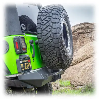 Turn Offroad Turn Offroad Tire Carrier and Tailgate Reinforcement - JK