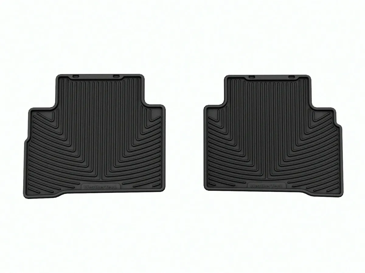 Weathertech All Weather Floor Mats; Black; Rear;