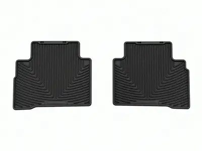 Weathertech All Weather Floor Mats; Black; Rear;