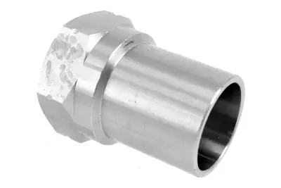 Rock Jock Threaded Bung With Jam Nut 1 1/4 Inch-12 Left Hand Thread Set RockJock 4x4