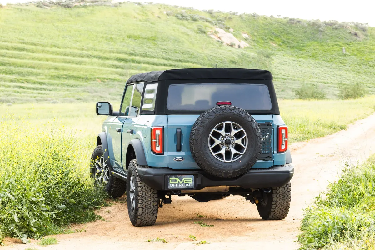 DV8 Offroad 2021-2025 Ford Bronco Tailgate Reinforcement Molle Panel TCBR-04 product image
