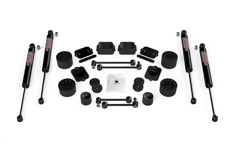 TeraFlex Teraflex 2.5in Performance Spacer Lift Kit w/ 9550 VSS Shocks - JL 4DR Sport/Sahara Only