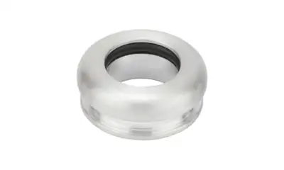 Lokar Shift Boot Bezel; Brushed Finish; 5/8 in. Sliding Bezel; Billet Aluminum;