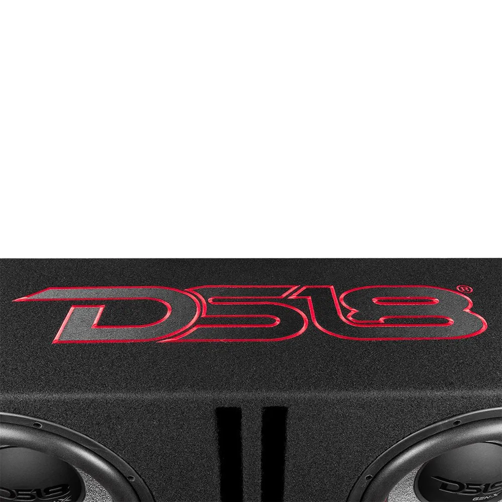 "Dual 12"" Loaded Subwoofer Ported Enclosure With GEN-X124D 900 Watts Rms" product image