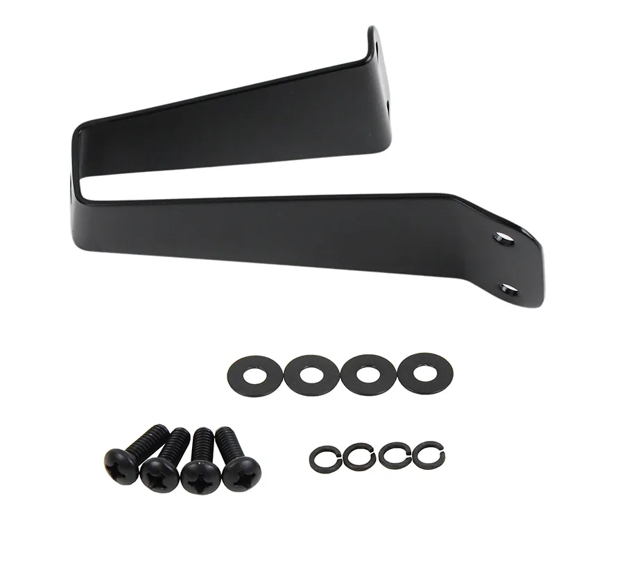 Jeep CJ/YJ Tailgate Tire Stop 76-95 CJ and Wrangler YJ Powdercoat Black Kentrol product image