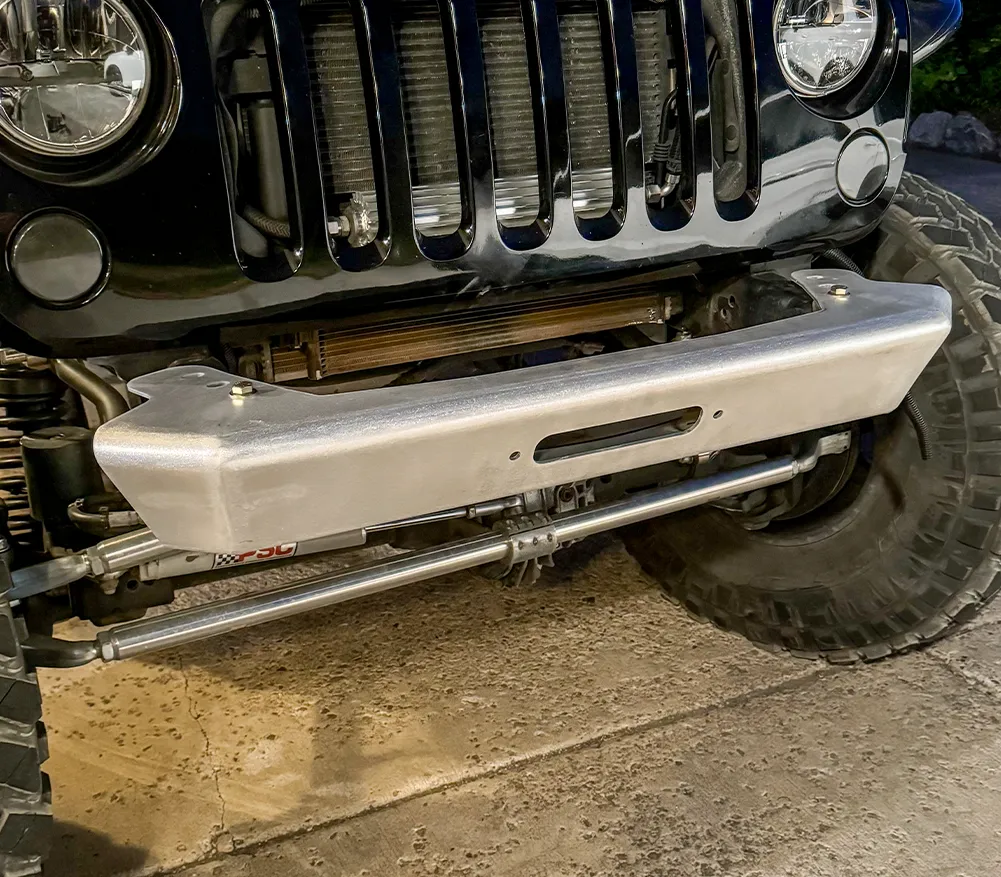 0718 Wrangler Legacy Front Bumper Witho Hoop Raw product image
