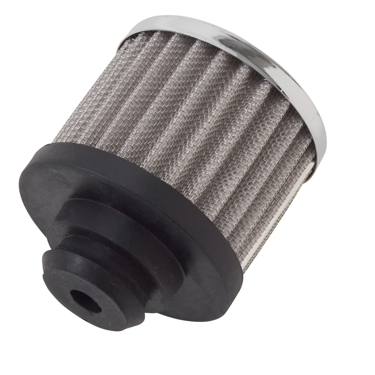 Edelbrock 4420 Circle Track Style Open Cotton Gauze Element Round Push-in Breather product image