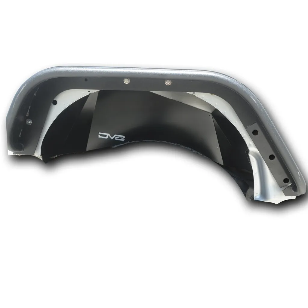 DV8 Offroad Aluminum Rear Inner Fenders Black - JK product image