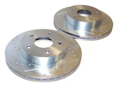 Crown Automotive Jeep Replacement Brake Rotor Set 1999-2004 WJ Grand Cherokee, WG (Europe) Grand Cherokee;