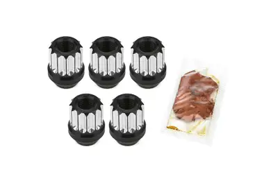 DRAG RACE SOLUTIONS Billet Aluminum 12pt Lug Nuts 12mm 5pk