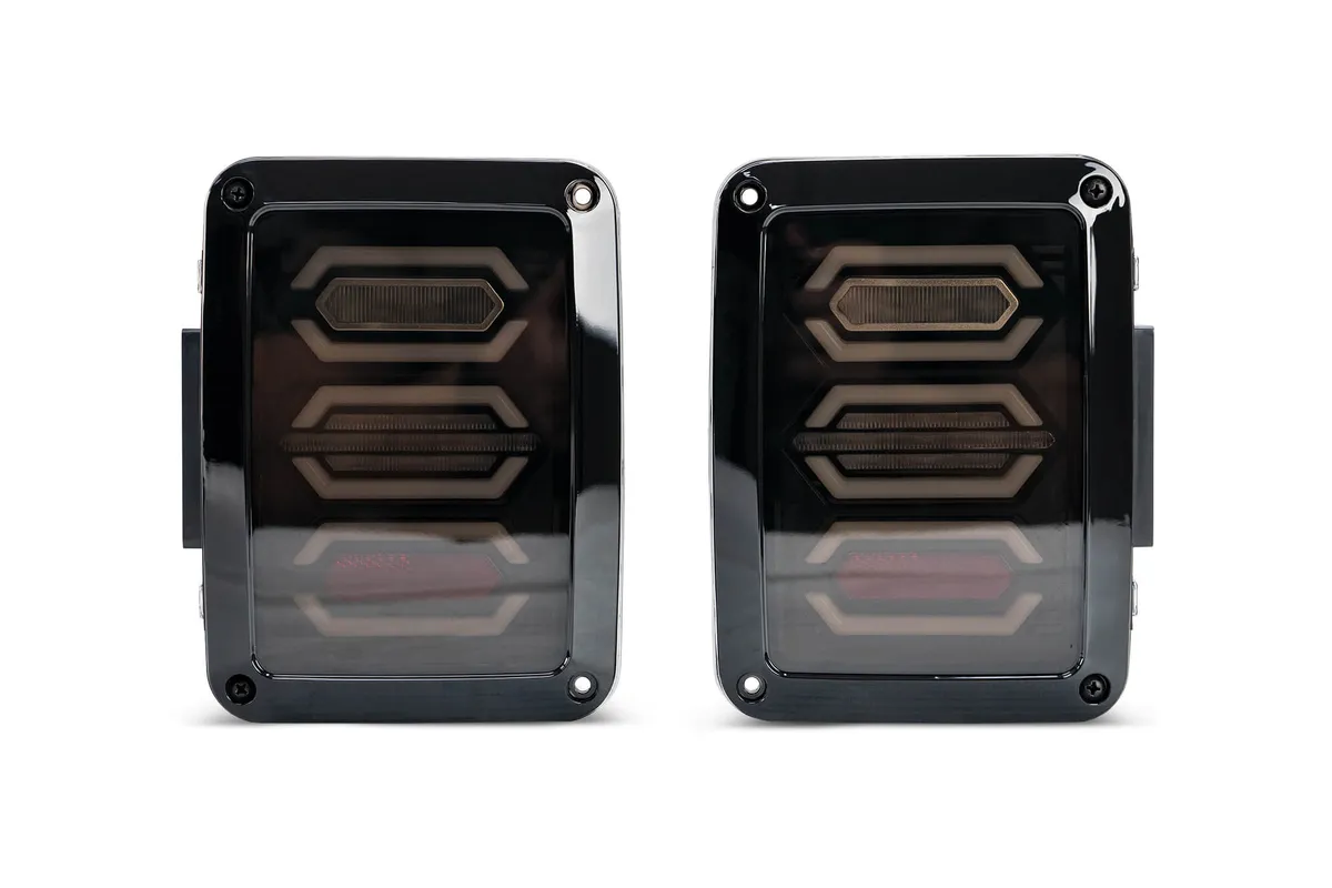 DV8 Offroad Octagon LED Tail Light - Pair - JK product image