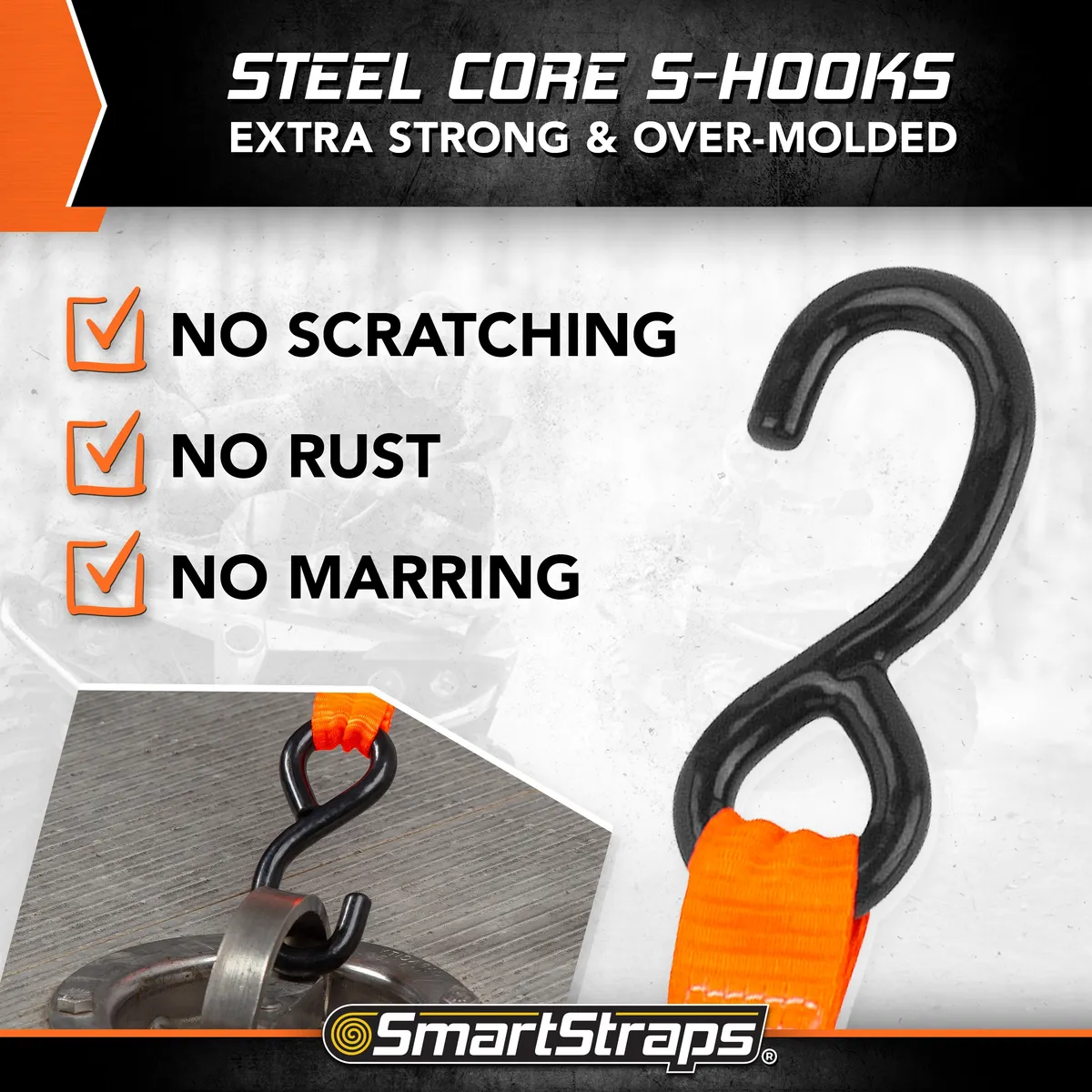 14ft 3000lb Camox Ratchet Tie Down 4 pk Camo product image