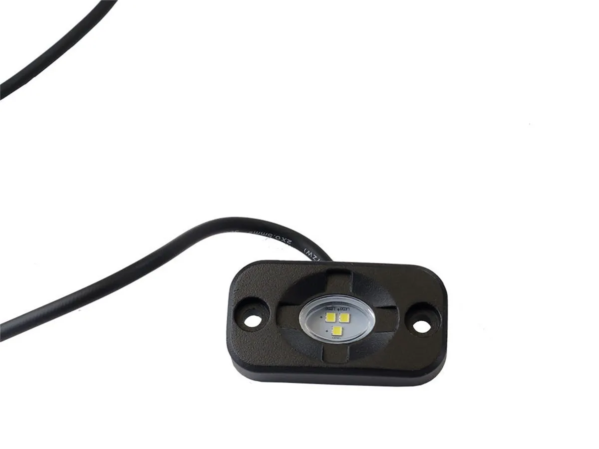 LED Rock Light; 4.5W; Black Plastic; product image
