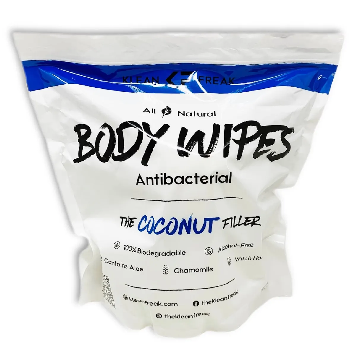 Klean Freak The Filler Antibacterial Body Wipes - Citrus product image