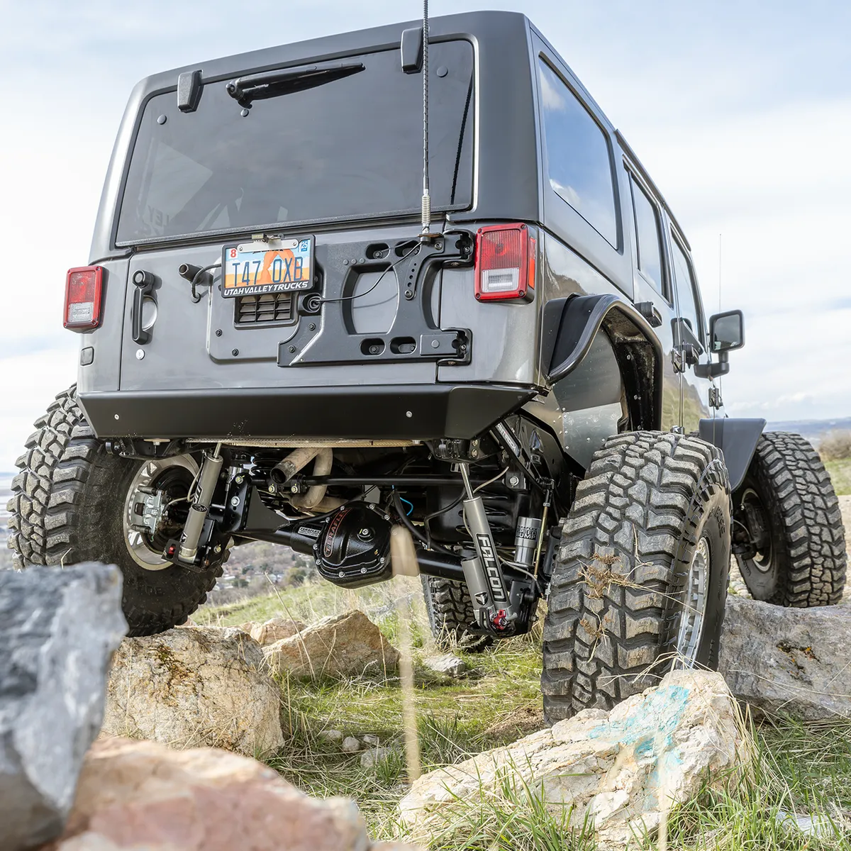 0718 Wrangler Rear Fender Inner Liner Raw product image