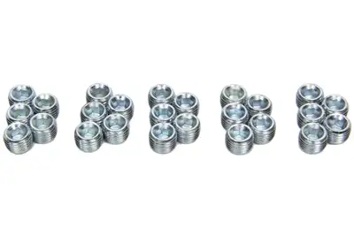 Pioneer 1/4-NPT Pipe Plugs 25pk w/Oil Relief Hole