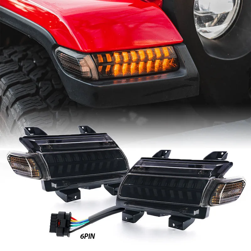 Jeep Wrangler JL & Gladiator JT Sequential Turn Signal Lights & DRL product image