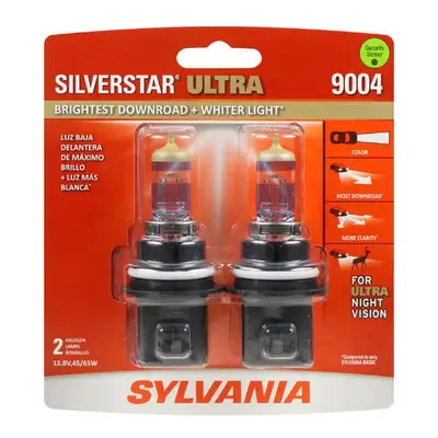 Sylvania Sylvania 9004 Silver Star Ultra Headlight Bulb Pair