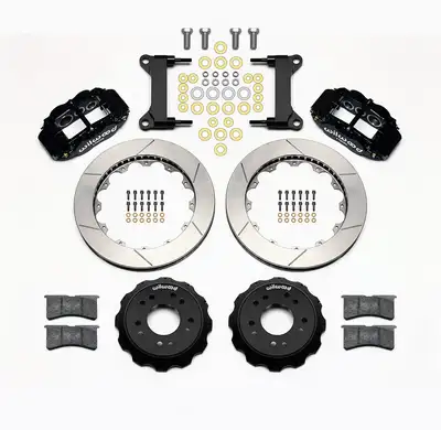 Wilwood Brakes 1963 - 1987 Chevrolet, GMC Forged Narrow Superlite 6R Big Brake Front Brake Kit (Hat) - 140-15303