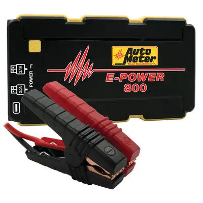 AutoMeter Autometer Ep-800 Jump Starter, Emergency Battery Pack, 12v, 800a Peak, 1800 Mah