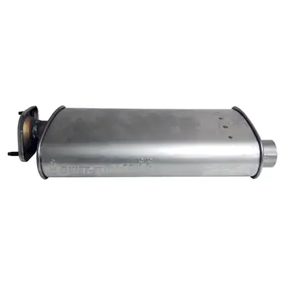 Crown Automotive Jeep Replacement Crown Automotive Jeep Replacement E0021456 Muffler w/ Flange for 00-06 TJ Wrangler w/o Unlimited Pkg. w/ 4.0L or 2.4L Eng.