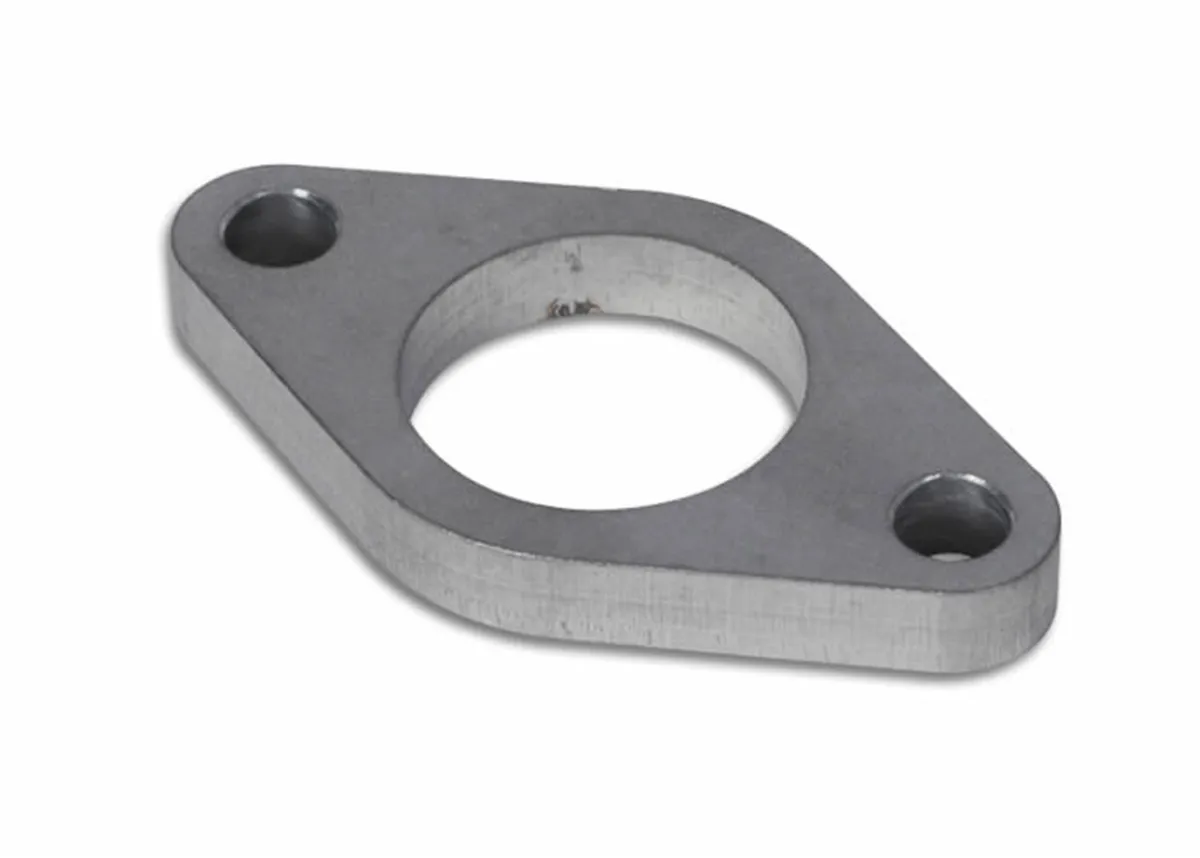 Wastegate Outlet Flange; 71.1mm BHCC; 10.11MM BHID; Mild Steel; 0.375 in. Thickness; 36mm Port ID; For Tial 35-38mm w/Drilled Holes; product image