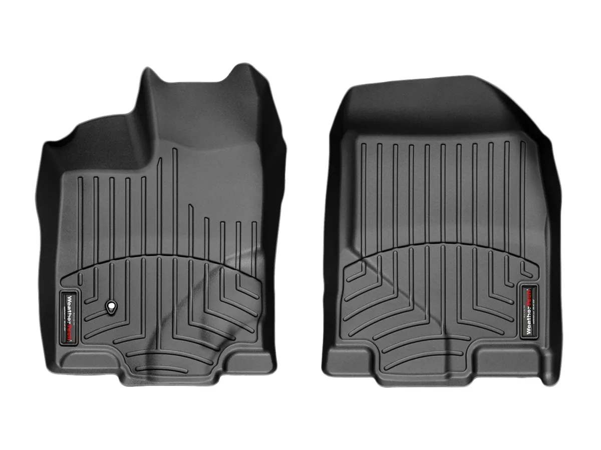 2007 + Ford Edge Black Front FloorLiner / 2007 + Lincoln MKX Black Front FloorLiner product image