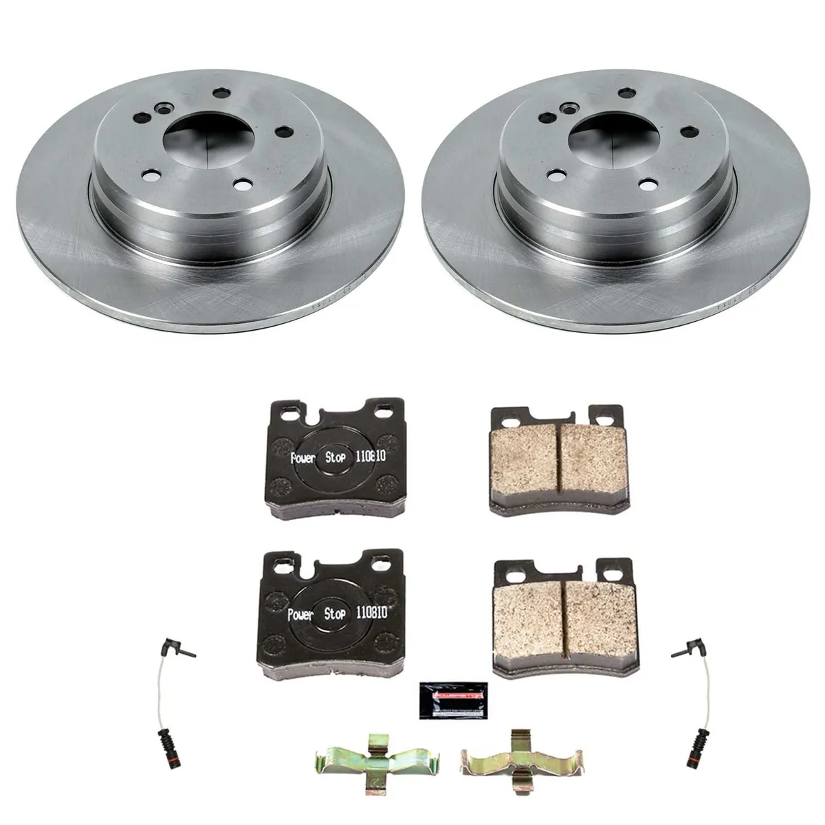 Z17 Direct Replacement Kit: Rotors; Ceramic Pads W/Hardware; Pad Sensors product image